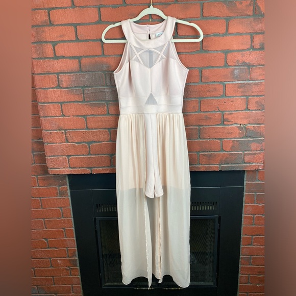 Sweet Storm Pants - Sweet‎ Storm Women's Baby Pink Playsuit-romper Size M